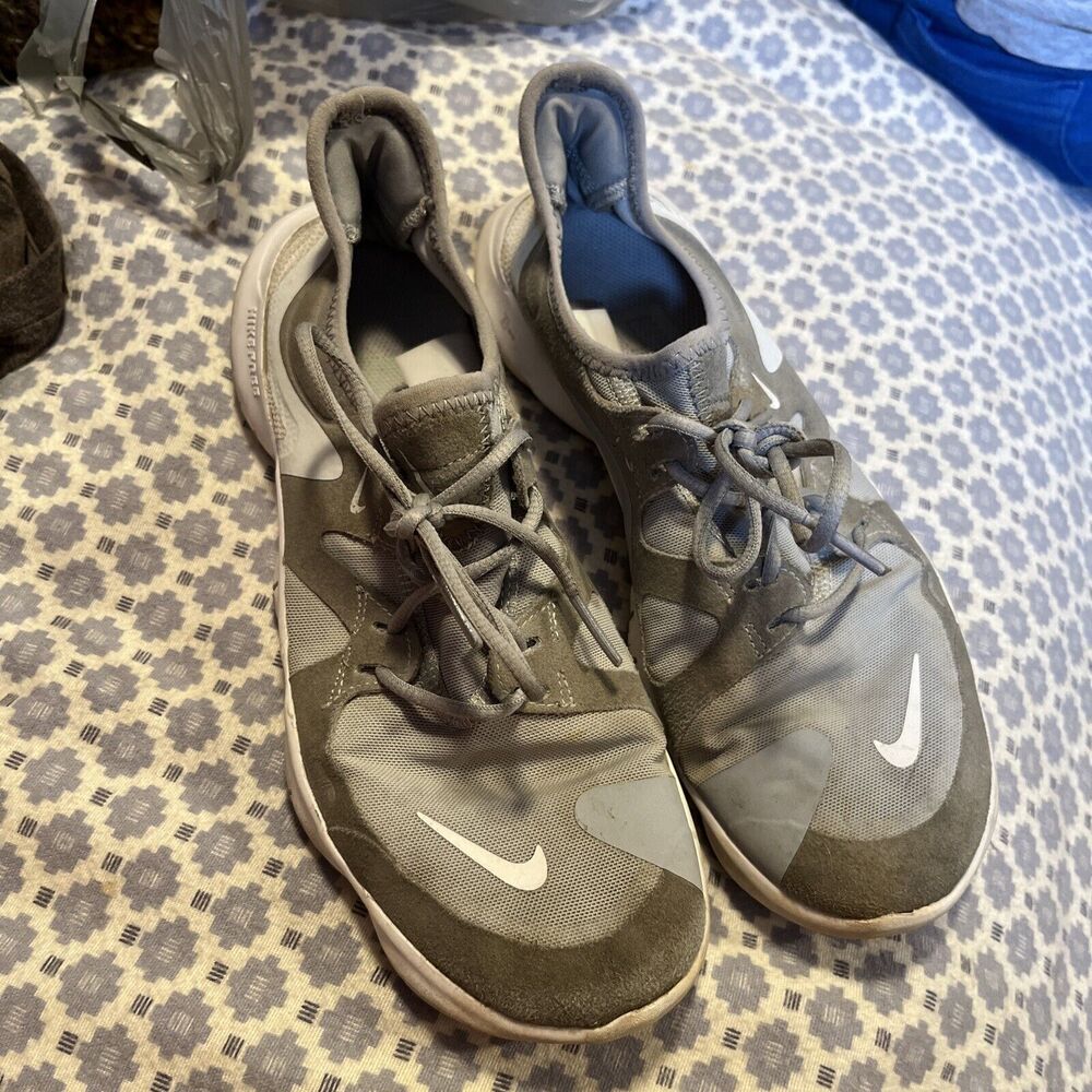 Nike Free RN 5.0 Women's Size 7.5 Running Shoes Wolf Gray
